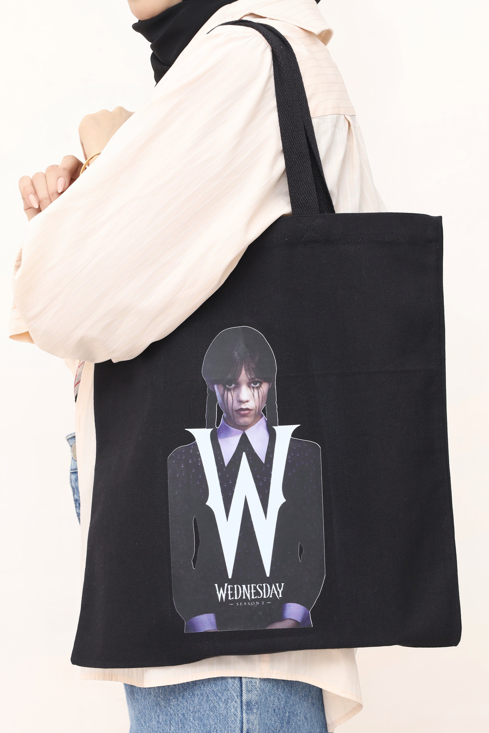 Wednesday Printed Tote Bag