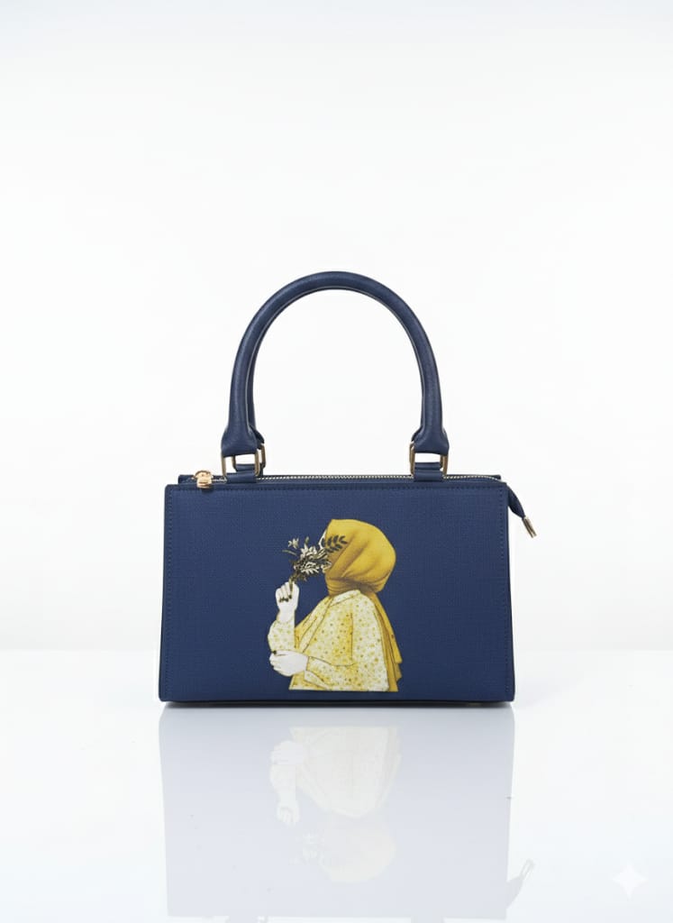 Hijab Girl Printed Mini Bag